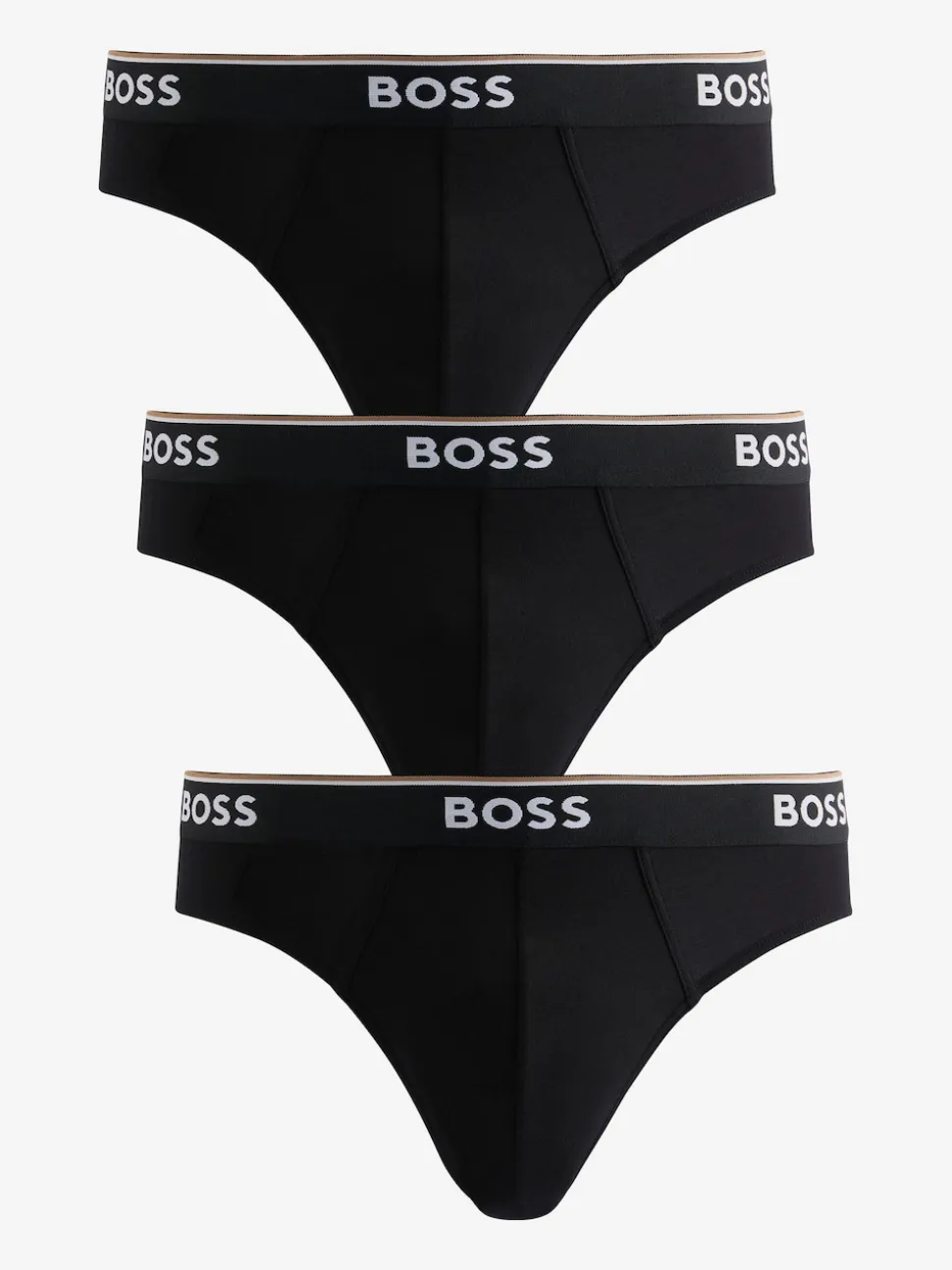 BOSS Black Power Stretch Cotton 3 Pack Briefs
