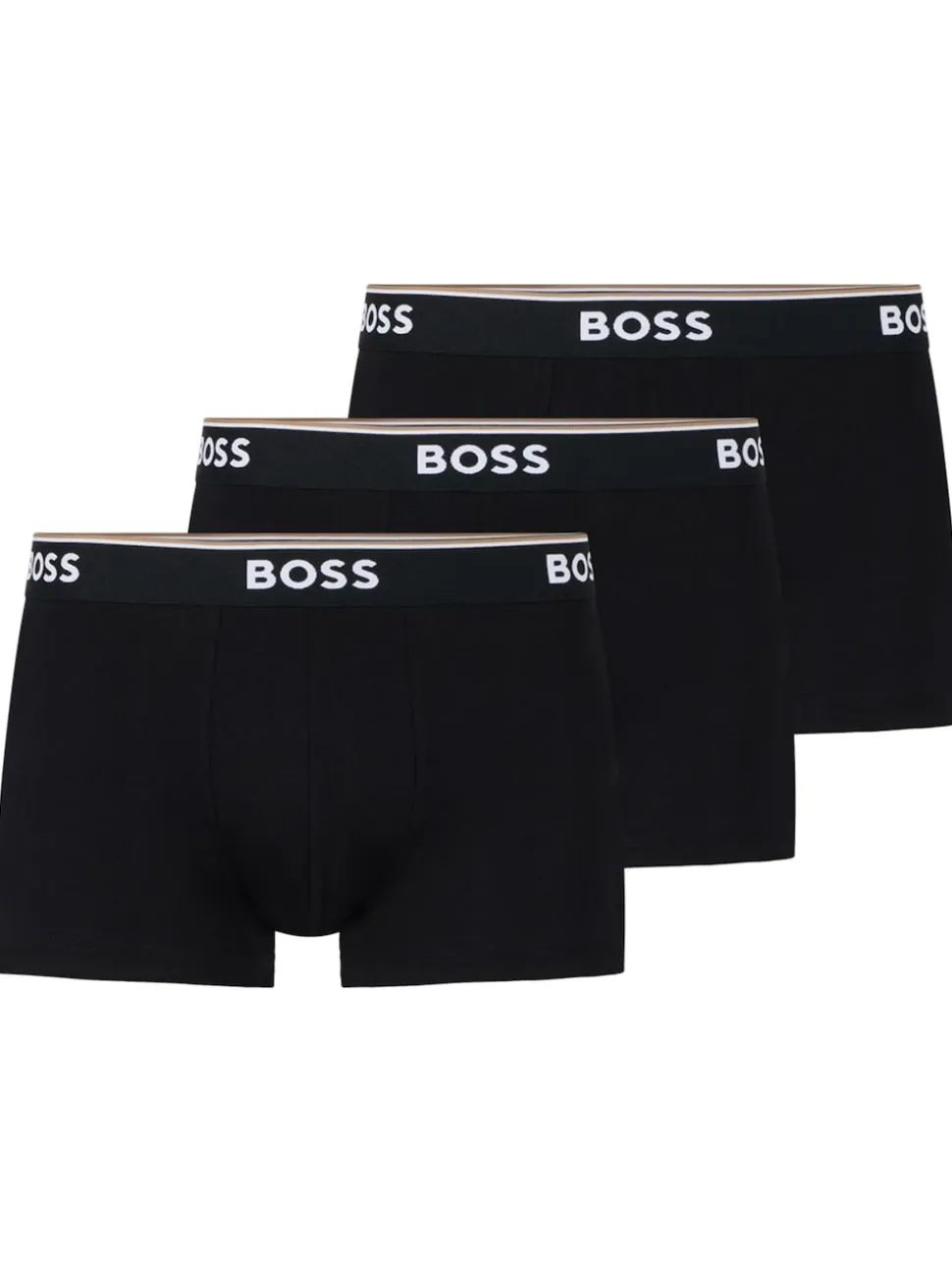 BOSS Black Power Stretch Cotton 3 Pack Boxers