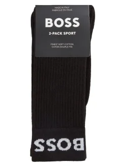 BOSS Black Quarter Length 2 Pack Socks