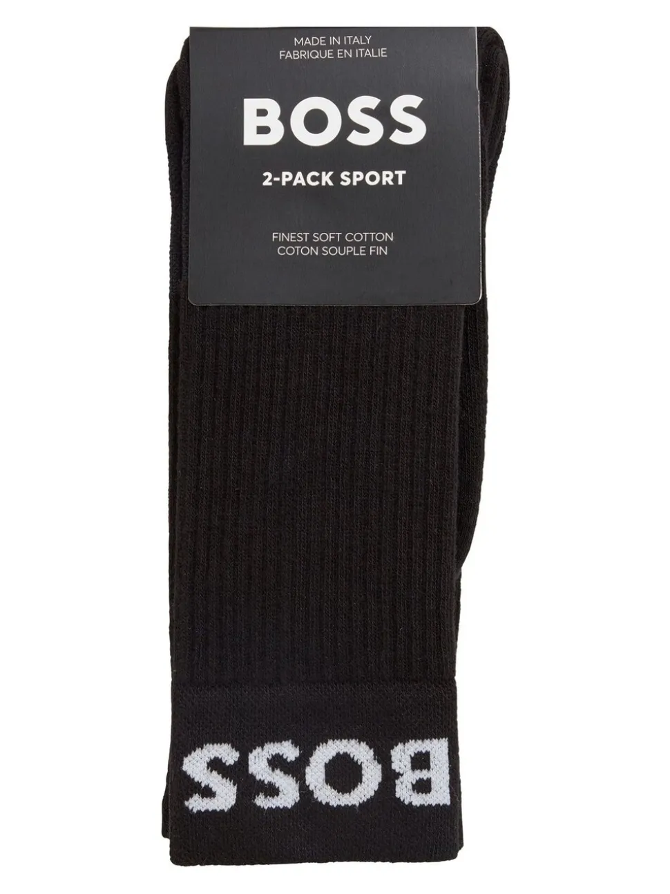 BOSS Black Quarter Length 2 Pack Socks
