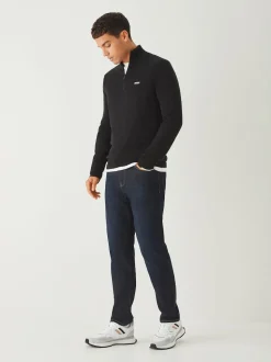 BOSS Black Regular Fit Ever Quarter Zip Jumper
