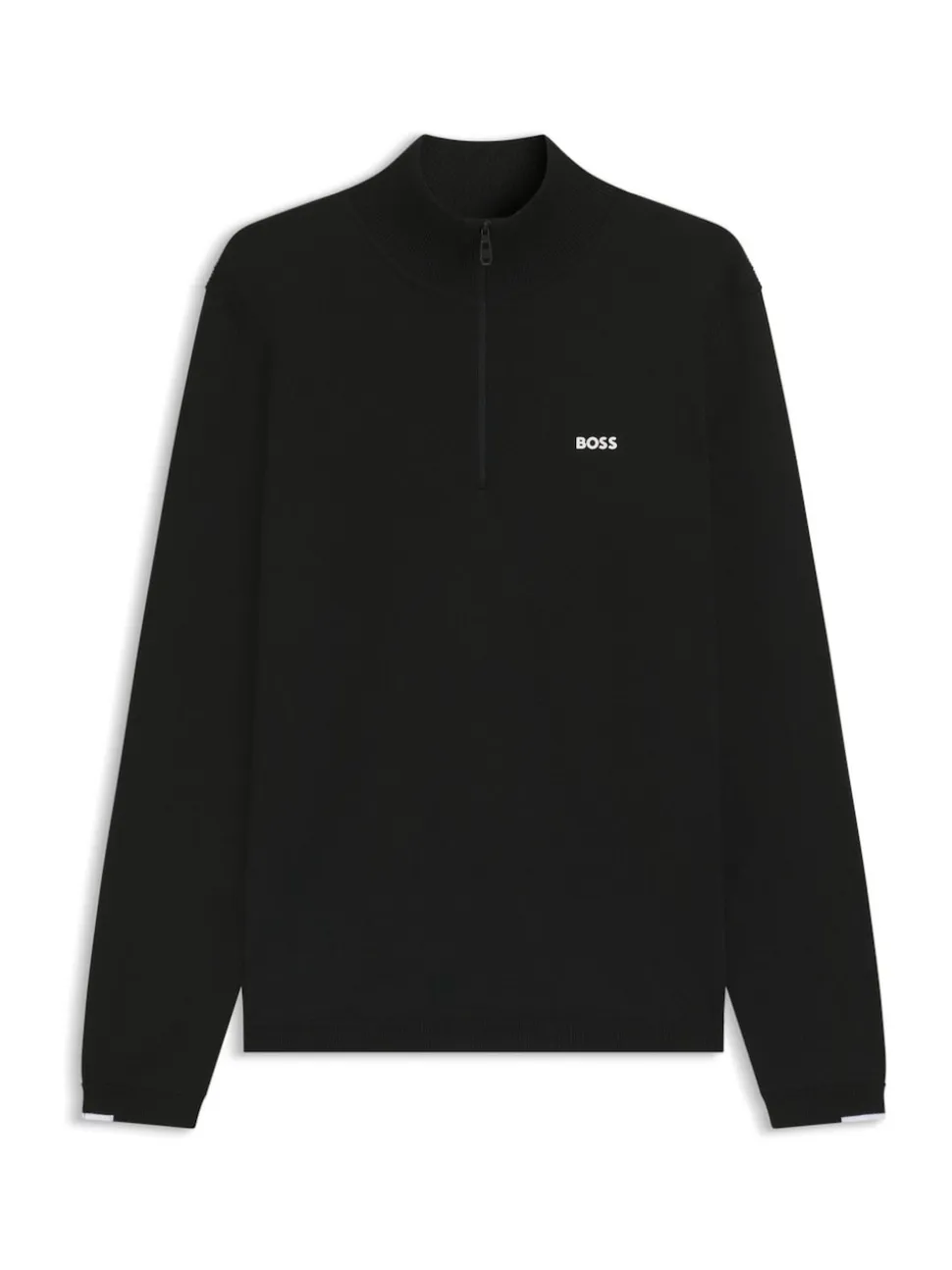 BOSS Black Regular Fit Ever Quarter Zip Jumper
