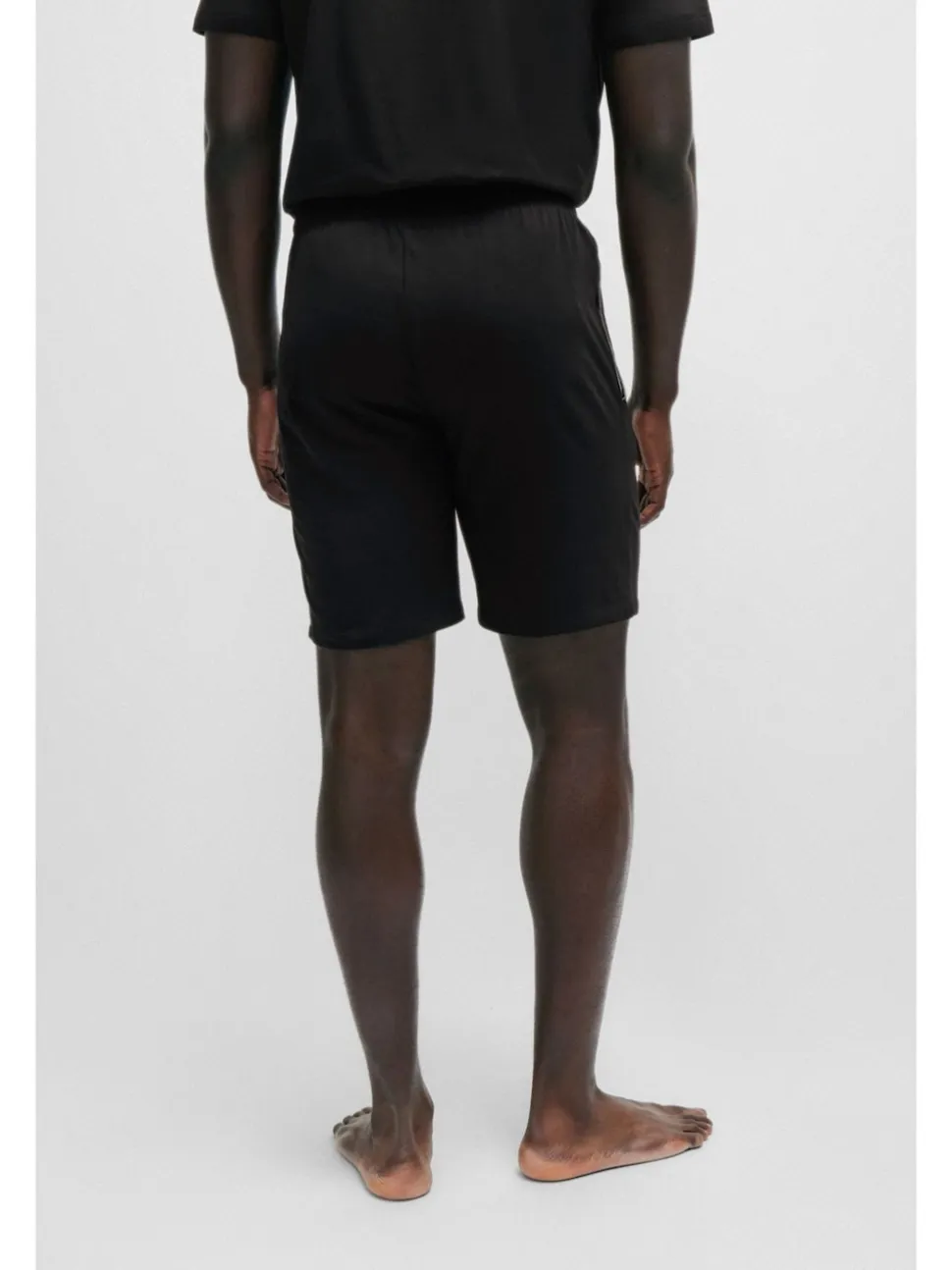 BOSS Black Regular-Fit Logo Stretch Shorts