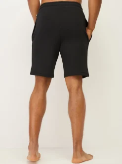 BOSS Black Rib Regular-Fit Shorts