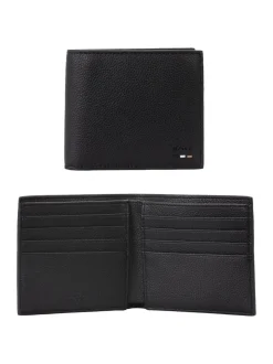 BOSS Black Signature Logo Ray Billfold Wallet