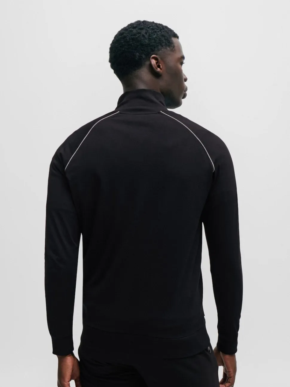 BOSS Black Stretch Cotton Jacket