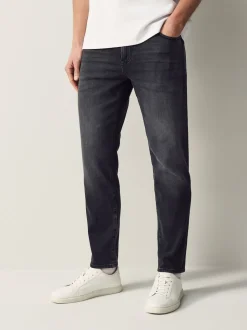 BOSS Black Tapered Fit Comfort Stretch Denim Jeans