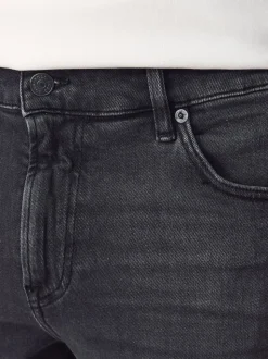 BOSS Black Tapered Fit Comfort Stretch Denim Jeans