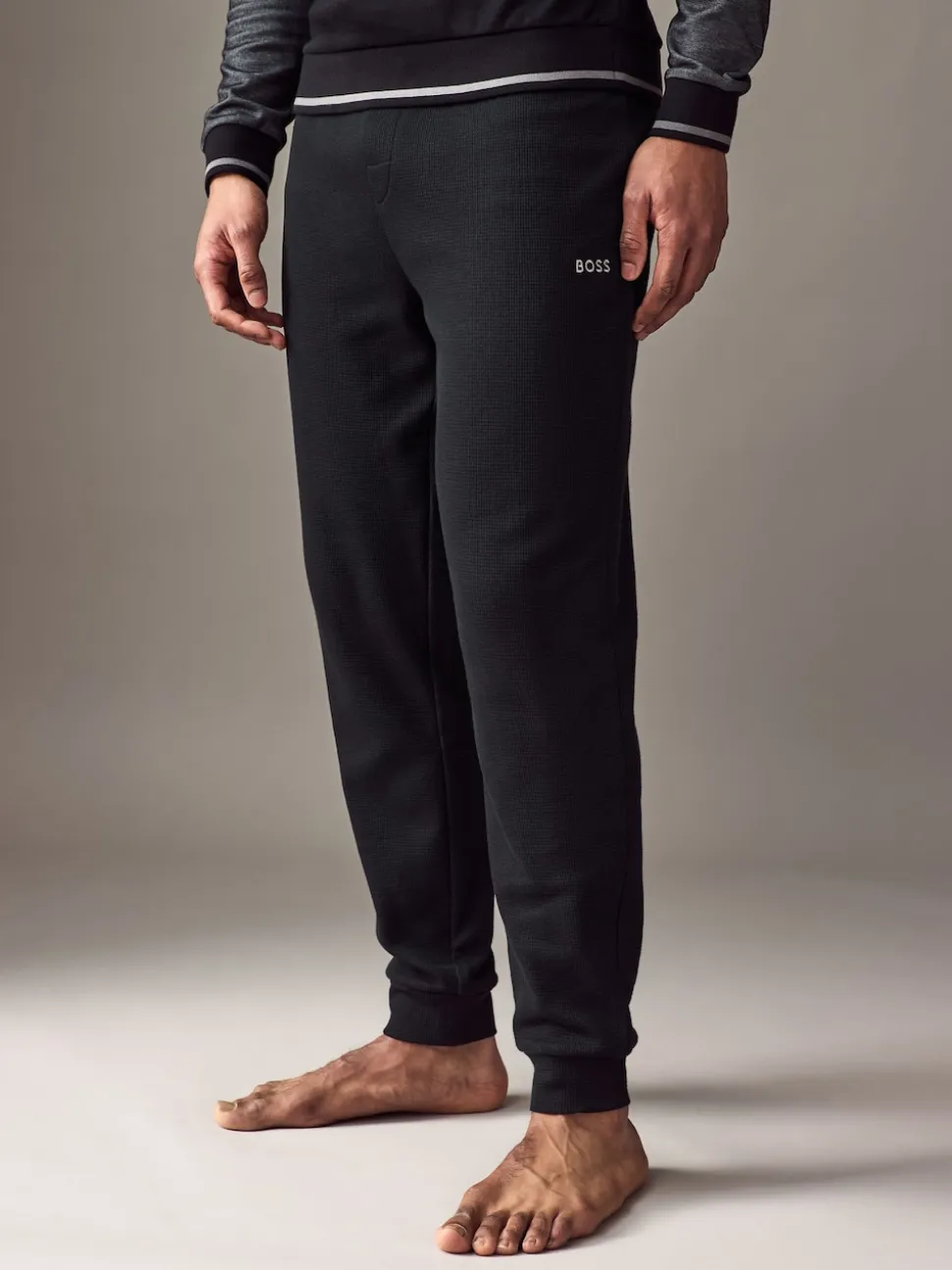 BOSS Black Waffle Joggers