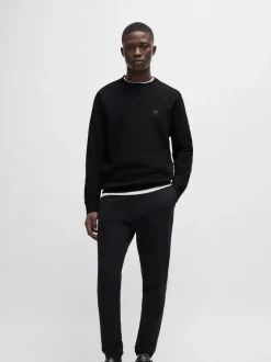 BOSS Black Westart Crew Neck Logo Sweatshirt