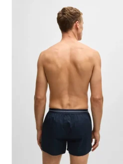 BOSS Blue 100% Cotton Lounge Jersey Shorts 2 Pack