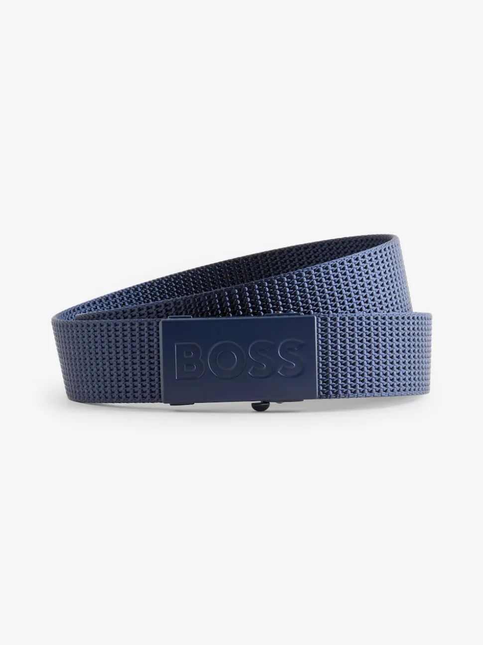 BOSS Blue Bosper Tape Logo Belt