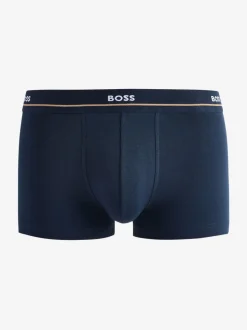 BOSS Blue Essential Stretch Cotton 5 Pack Boxers