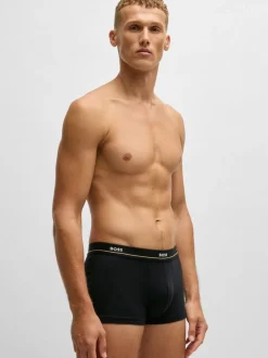 BOSS Blue Essential Stretch Cotton 5 Pack Boxers