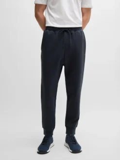 BOSS Blue Hadiko Straight Fit Stretch Tracksuit Joggers
