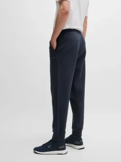 BOSS Blue Hadiko Straight Fit Stretch Tracksuit Joggers