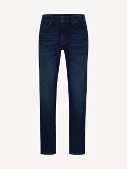 BOSS Blue Maine Regular Fit Stretch Jeans