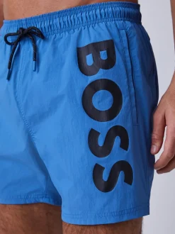BOSS Blue Octopus Logo Swim Shorts