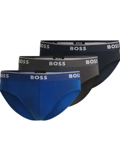 BOSS Blue Power Stretch Cotton 3 Pack Briefs