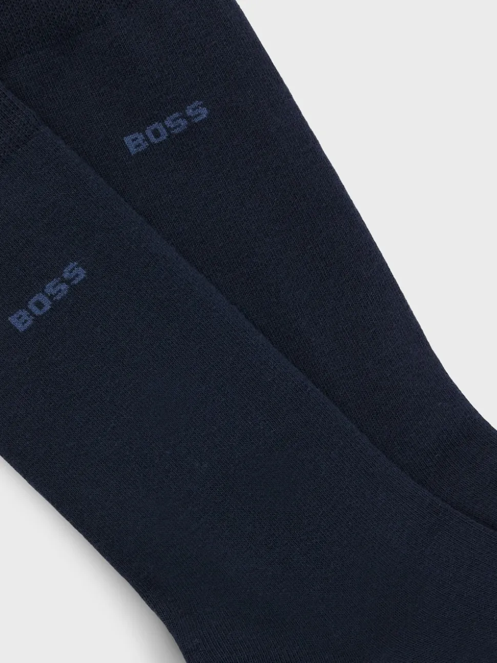 BOSS Blue Regular Length Socks 2 Pack