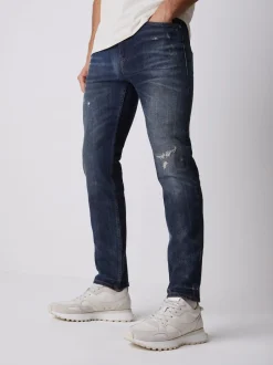 BOSS Blue Slim Fit Delaware Stretch Jeans