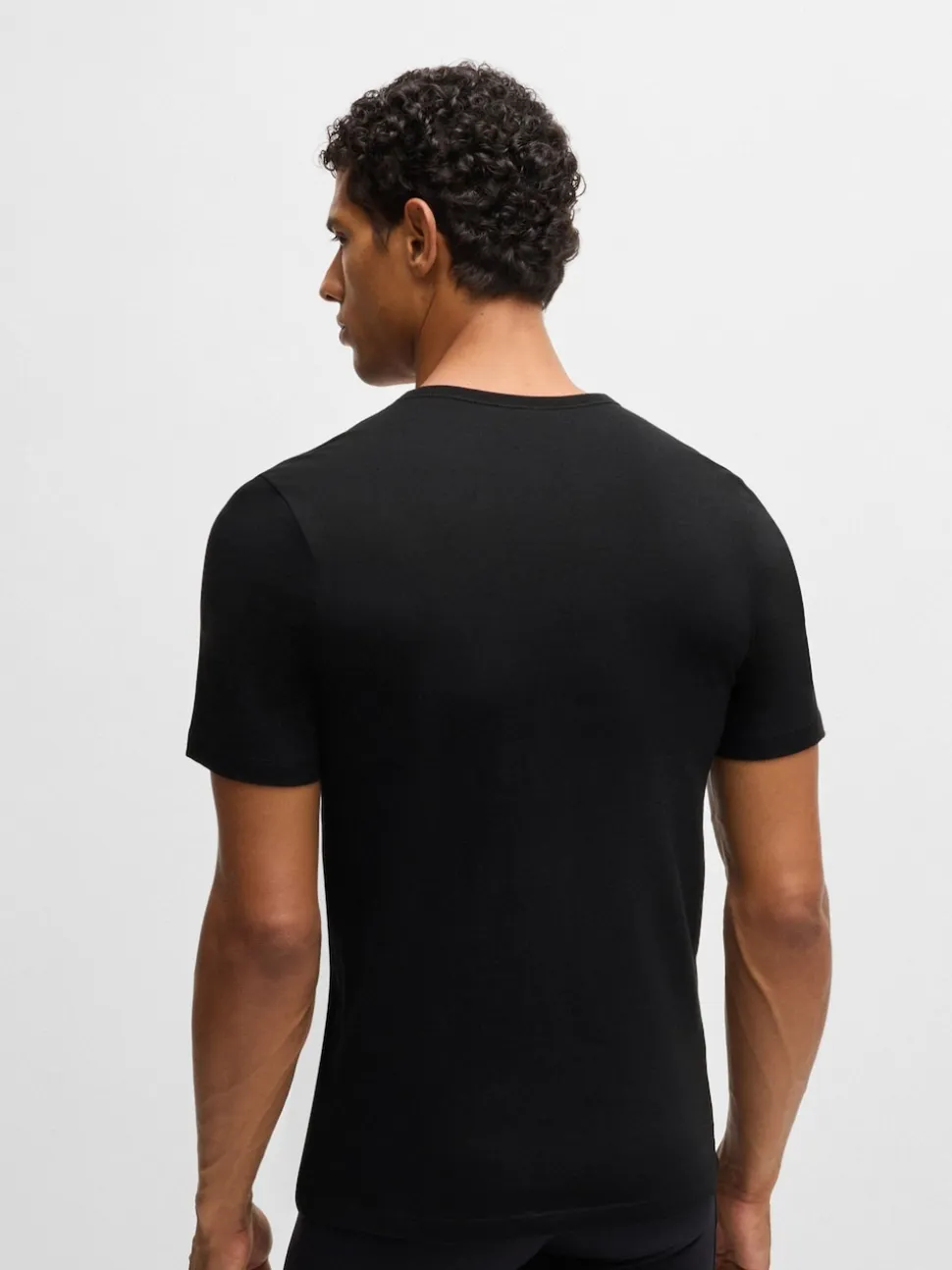 BOSS Blue/White/Black Classic Crew Neck T-Shirts 3 Pack