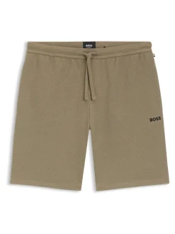 BOSS Brown Waffle Shorts