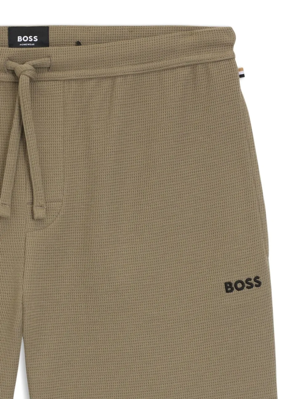 BOSS Brown Waffle Shorts
