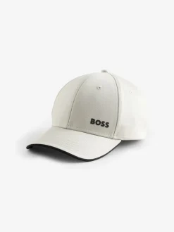 BOSS Cream Logo Cap