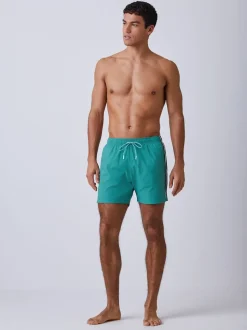 BOSS Green Iconic Side Stripe Logo Swim Shorts
