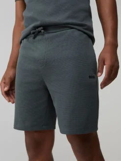 BOSS Green Waffle Shorts