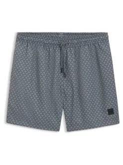 BOSS Grey Vibe Printed Swim T-shirt