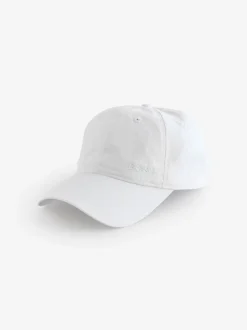 BOSS White Lach Logo Cap