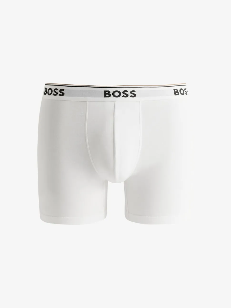 BOSS White Power Stretch Cotton 3 Pack Boxers