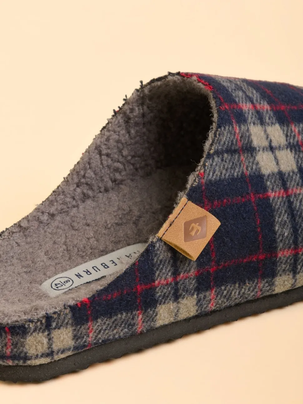 Brakeburn Blue Swanage Slippers