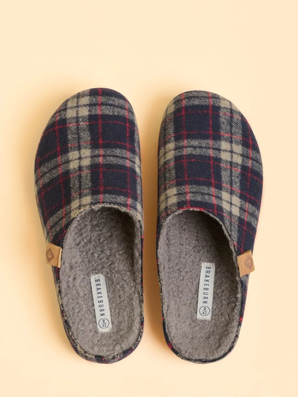 Brakeburn Blue Swanage Slippers