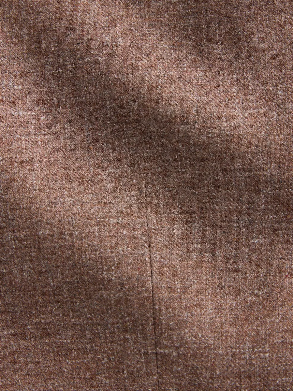 Brick Linen Blend Suit Waistcoat