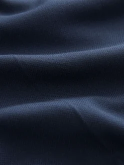 Bright Blue Slim Fit Textured Suit Trousers