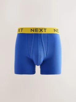 Bright Blue/Orange Spot 10 pack A-Front Boxers