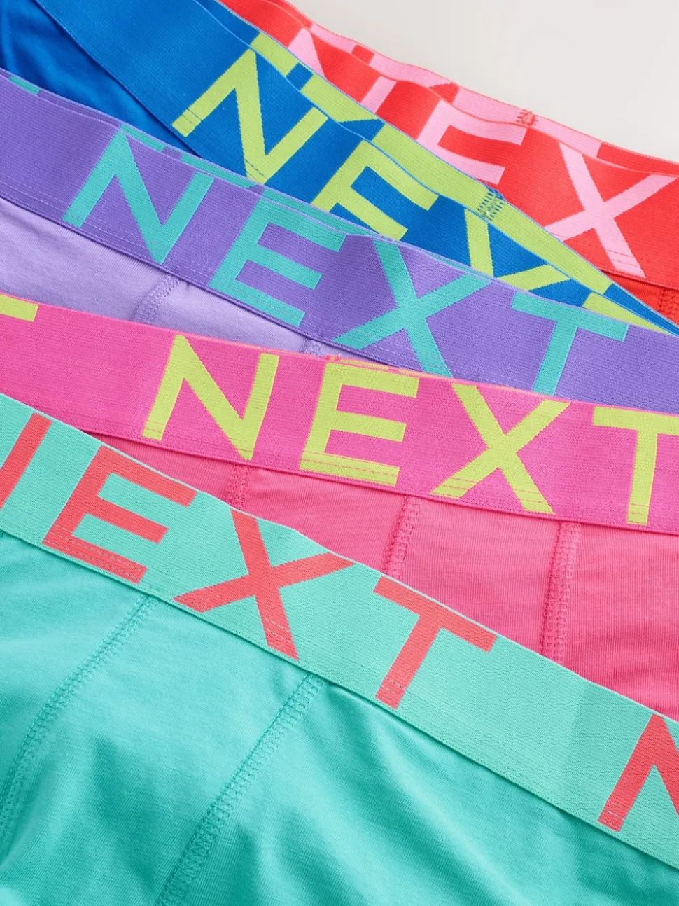 Bright Hipster Trunks 5 Pack