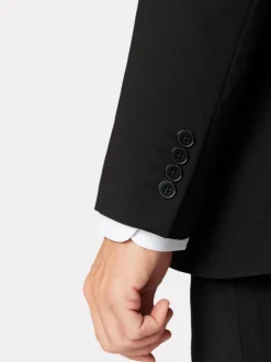 Brook Taverner Black Dark Suit Jacket