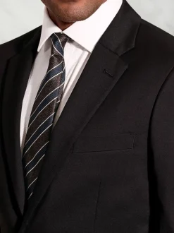 Brook Taverner Black Plain Suit Jacket