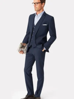Brook Taverner Blue Cassino Slim Fit Jacket