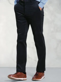 Brook Taverner Blue Corduroy Trousers