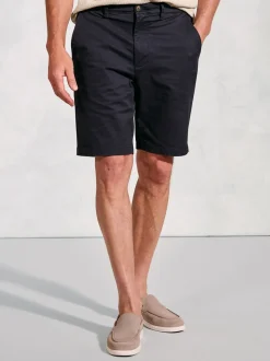 Brook Taverner Blue Stretch Chino Shorts