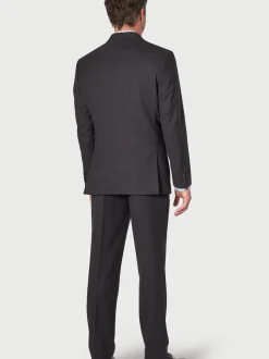 Brook Taverner Grey Wool Blend Suit Jacket
