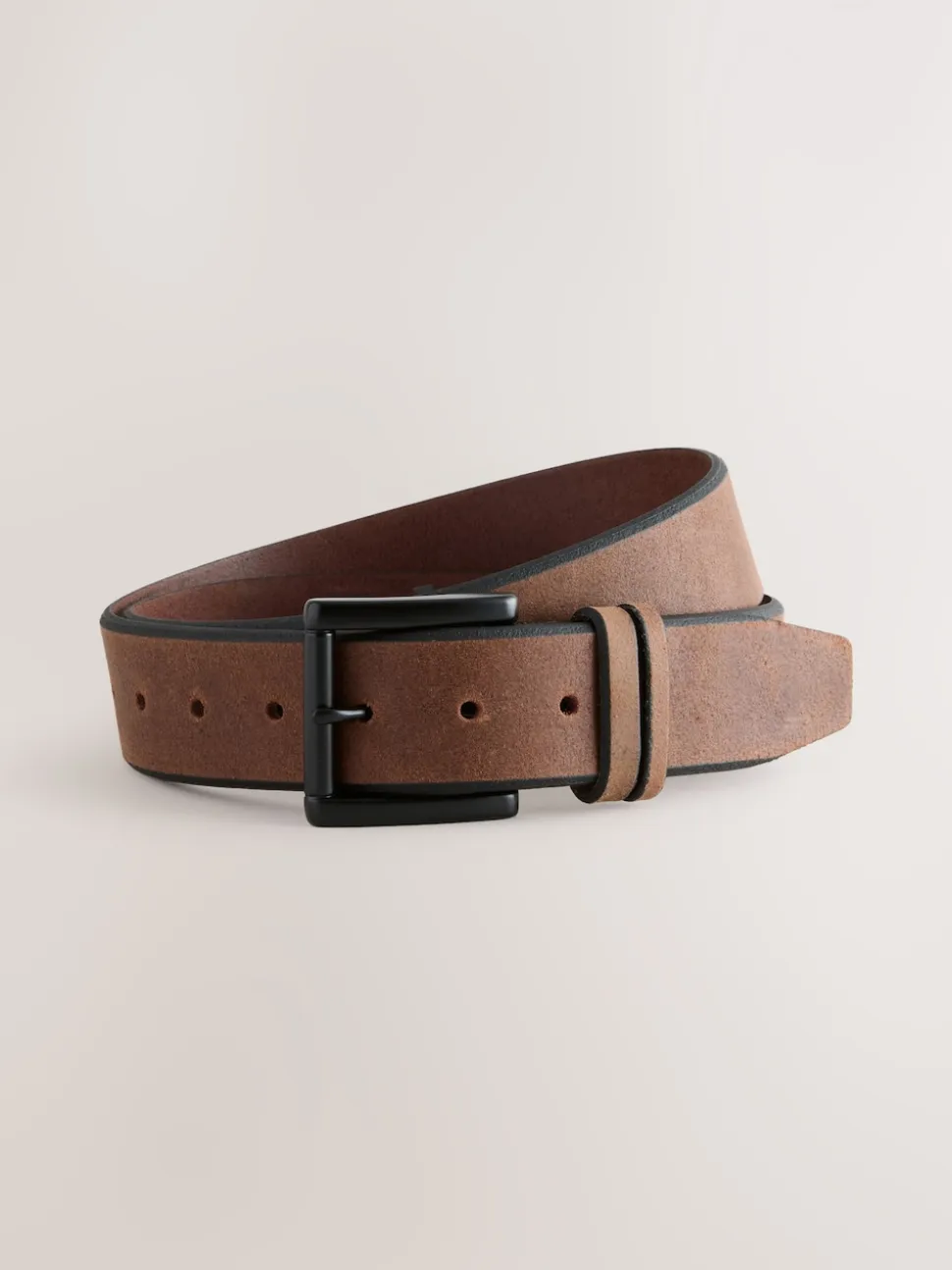 Brown Casual Leather Belt