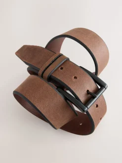 Brown Casual Leather Belt