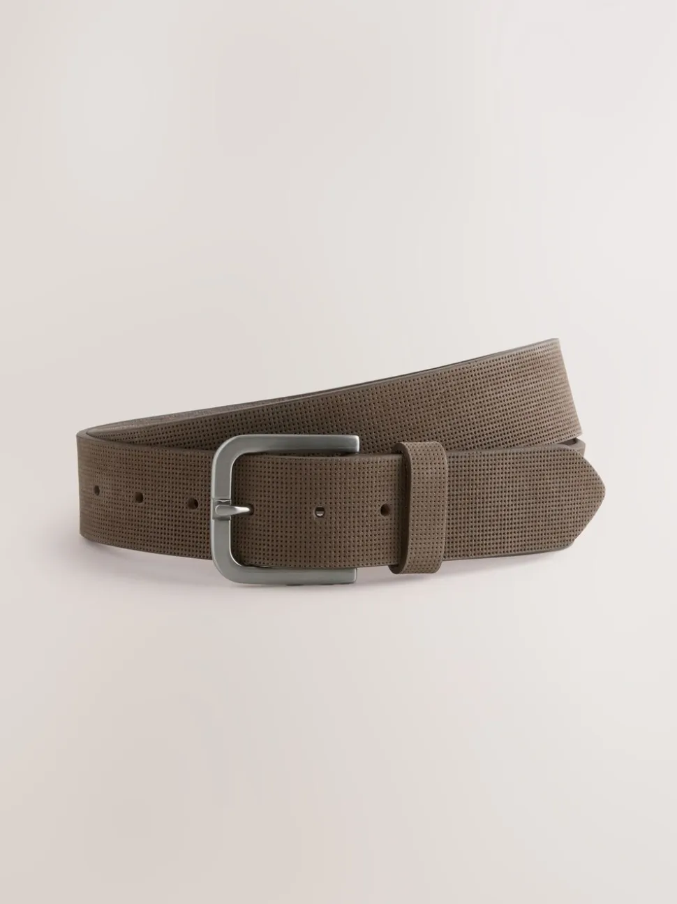 Brown Casual Leather Belt