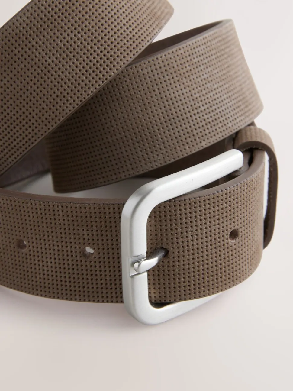 Brown Casual Leather Belt